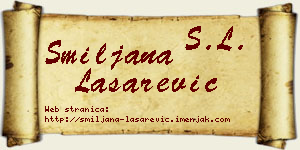 Smiljana Lašarević vizit kartica